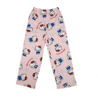 SANRIO サンリオ ハローキティ 天竺長袖パジャマ＋半袖Ｔシャツセット パジャマ ピンク&times;100cm ベビーザらス限定