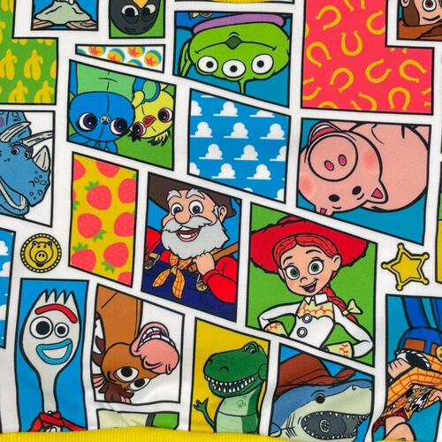 【Sophitica × tsumashi1118さん】Disney トイ・ストーリー 裏毛トレーナー イエロー×90cm ベビーザらス限定 クリスマスプレゼント