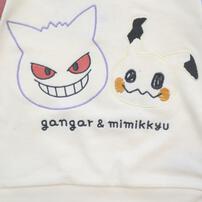 monpoke モンポケ トレーナー 袖切替 ゲンガーミミッキュ(ブルー×90cm)