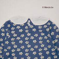 ミッフィーオハナソウガラプリントワンピース ブルー×90cm ベビーザらス限定