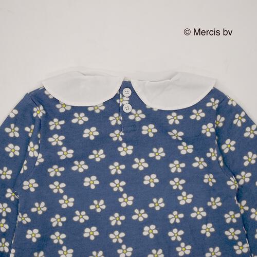 ミッフィーオハナソウガラプリントワンピース ブルー×90cm ベビーザらス限定