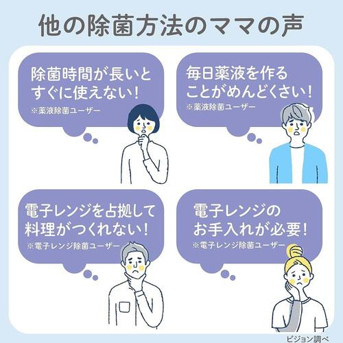 ピジョン 哺乳びんスチーム除菌・乾燥器 POCHItto ポチット