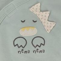 ストレッチカバーオール キョウリュウ(グリーン×60-70cm)