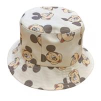 Disney ディズニー ツイル ハット ブラック&times;48cm キッズ 帽子