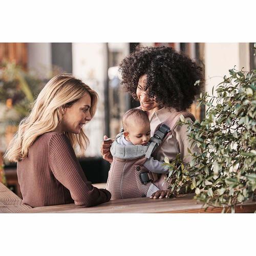 BabyBjorn ベビービョルン ベビーキャリア HARMONY ダスティピンク 抱っこ紐 最上級モデル 対面抱っこ 対面抱っこ 前向き抱っこ おんぶ 3Dメッシュ素材 簡単装着 新生児～15.0kg メーカー直送品