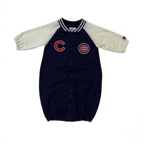 MLB スタジャン風ドレスオール  カブス ネイビー&times;50-70cm ベビーザらス限定