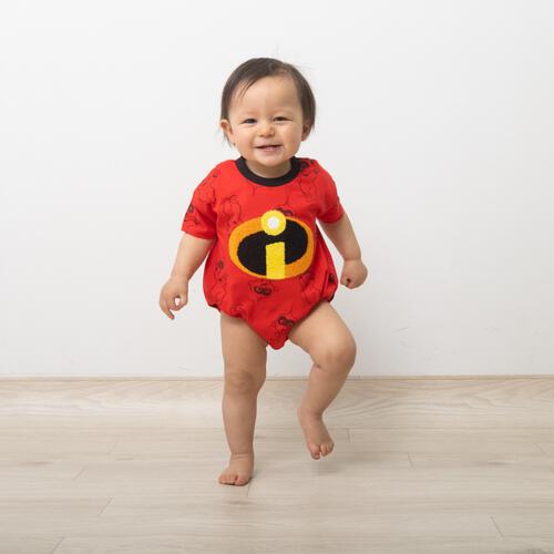 Disney ディズニー 半袖ボディスーツ ドッカン サガラ Mr.インクレディブル レッド&times;70cm ベビーザらス限定 赤ちゃん 出産準備 出産祝い ベビー服 子供服