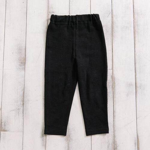 ベビーザらス限定　RAT-A-TATR ラッタッター デイリーパンツ レギンス ストレッチフライス(ブラック×95cm)