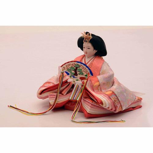 【雛人形】三段収納五人飾り「宮さくらパールホワイト」  (606824)ひな人形 ひな祭り おしゃれ トイザらス・ベビーザらス限定【メーカー直送】