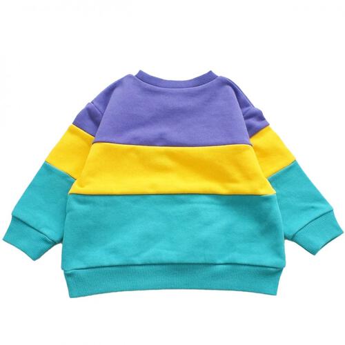 【Champion】長袖切替トレーナー グリーン×100cm ベビーザらス限定