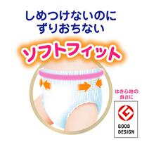 *メリーズ エアスルー Lサイズ（9～14kg） 132枚入り（44枚&times;3パック） 箱入り 【花王 パンツタイプ おむつ】