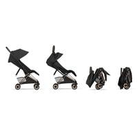 cybex サイベックス コヤ スタイル (セピアブラック) ウルトラコンパクト トラベルシステム対応 メーカー直送品 生後1カ月〜4歳頃まで