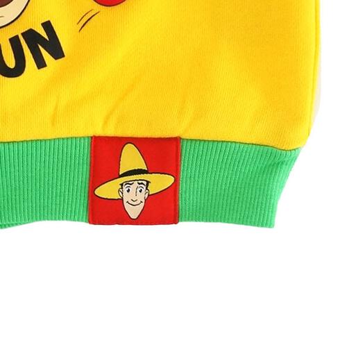 【Universal &times; chimajiro0730さん】おさるのジョージ ラグラントレーナー イエロー&times;130cm