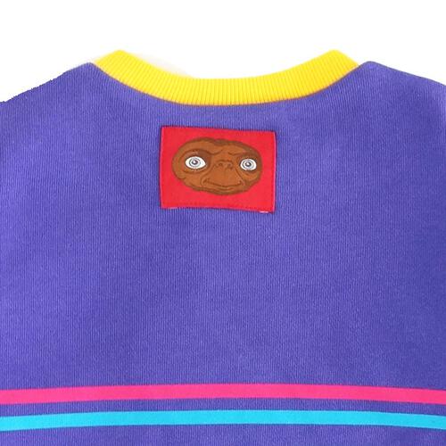 【Welcome to the Universe Baby × chimajiro0730さん】ET 長袖ダルマボディスーツ パープル×70cm