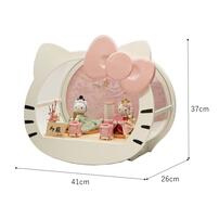 ハローキティ ケース親王飾り（322574）雛人形 間口41cm お雛さま お雛様 キャラクター かわいい トイザらス・ベビーザらス限定【メーカー直送】