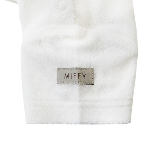 miffy ミッフィー 半袖ボディスーツ パイル ホワイト&times;80cm ベビーザらス限定