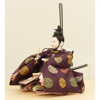 【雛人形】収納親王飾り「桜加賀蒔絵高岡塗」（605822）