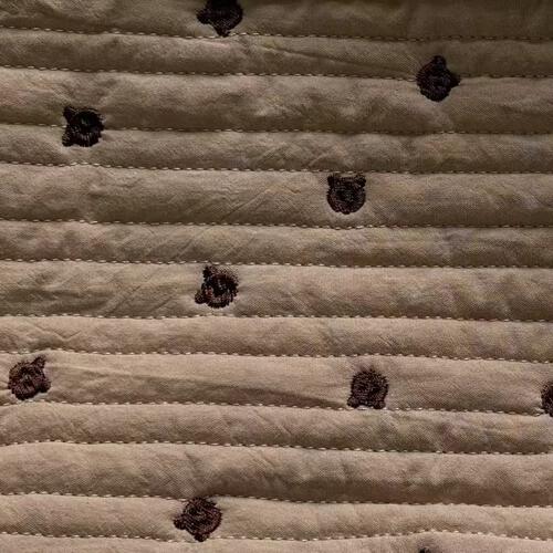 イブル おむつポーチ クマ ベージュ×FREE