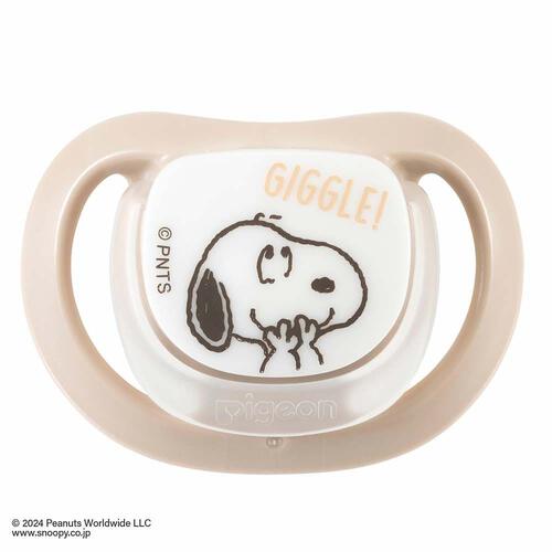 Pigeon ピジョン  おしゃぶり SkinFriendly（スキンフレンドリー） スヌーピー柄 (Mサイズ 3-6ヵ月)