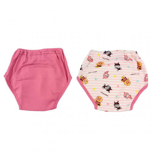 ANPANMAN アンパンマン トレーニングパンツ 3層 2枚組 ピンク×95cm