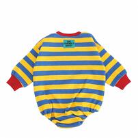 【Welcome to the Universe Baby × chimajiro0730さん】キャスパー 長袖ダルマボディスーツ イエロー×80cm