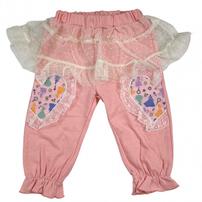 【Sophitica × tsumashi1118さん】Disney プリンセス 裏毛チュールパンツ ピンク×120cm ベビーザらス限定