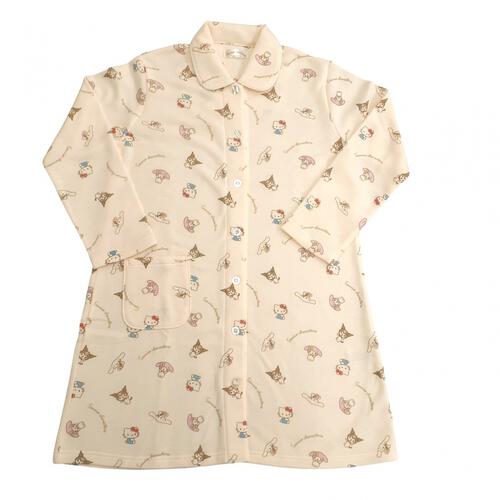 サンリオキャラクターズ 長袖テーラーパジャマ 総柄 シャギー ベビーザらス限定