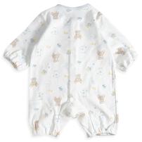 日本製ちびオール スムス くま柄 ナチュラル&times;50-60cm