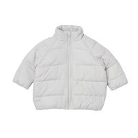 RAT-A-TATR ラッタッター 中綿 ジャケット グレー×80cm