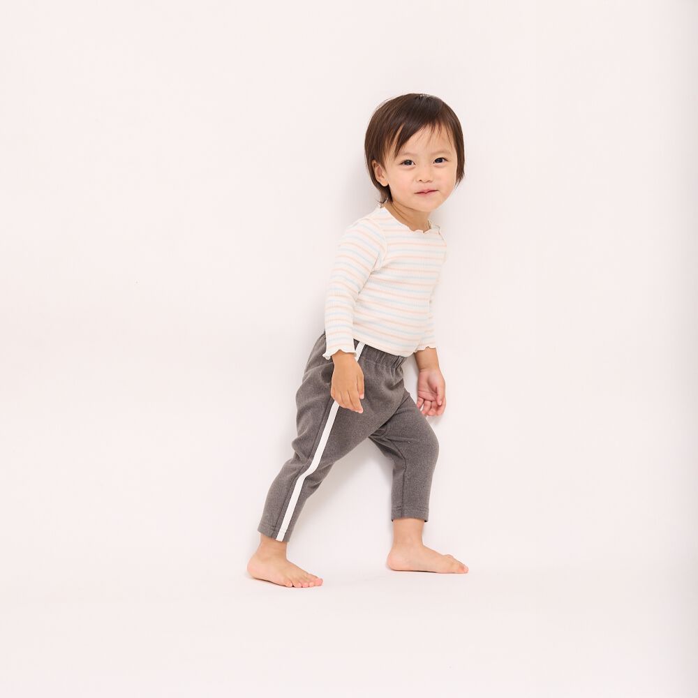 kalinka リネン フリルロンパース 2-3歳 kalinka リネン フリル