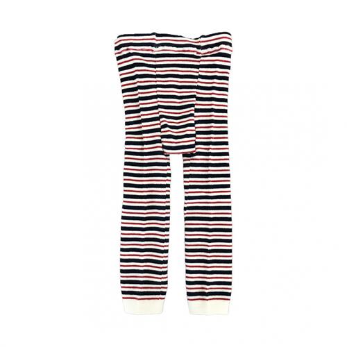 レギンス カラフルボーダー ネイビー×85cm ベビーザらス限定