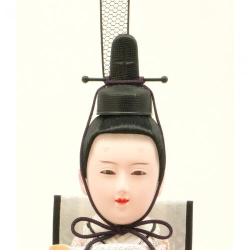 【雛人形】ケース親王飾り「舞桜刺繍アクリル」（322598）