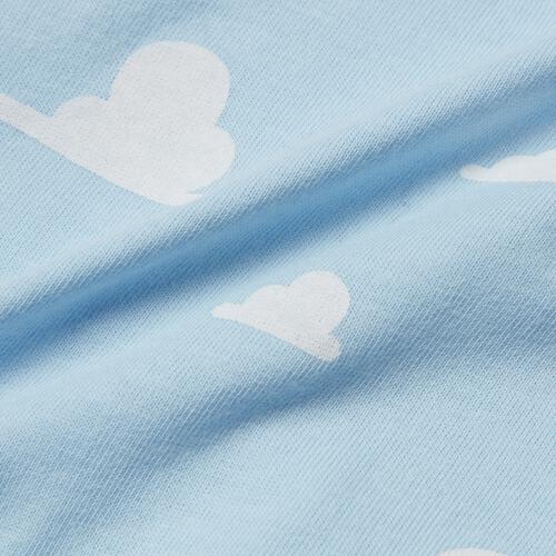 Disney ディズニー 半袖ボディスーツ ドッカン サガラ TOY STORY ロゴ サックス&times;80cm ベビーザらス限定