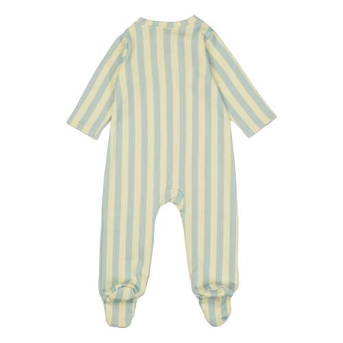 【FirstCloset×mioさん】 長袖ファスナーオール 足付き 裏毛 イエロー×80cm ベビーザらス限定