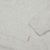 monpoke モンポケ 長袖前開きワンピースパジャマ ワンポイント グレー&times;M-L ベビーザらス限定