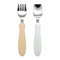 EDISONmama エジソンママ フォーク＆スプーン ミルク＆ポテト