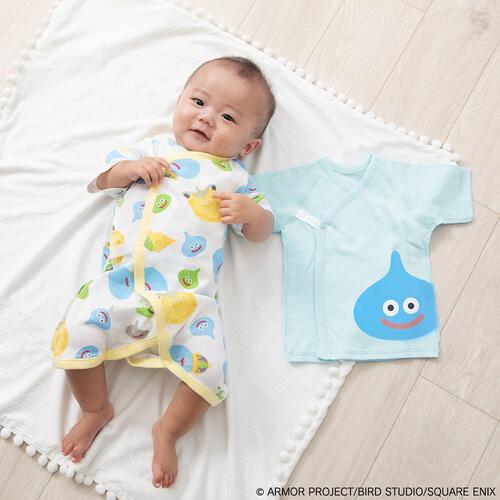 ドラクエベビー＆キッズ 新生児肌着2枚組 スライムたち ベビーザらス限定