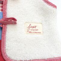 【FirstCloset×mioさん】 リバーシブルベスト スムス×シープボア ベビーザらス限定