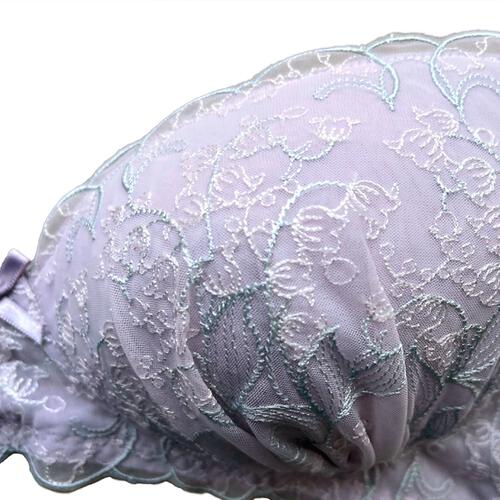 Petit jouet for maternity プティジュエット ベベシェリ 授乳ブラ スズラン(ラベンダー×M MU) ベビーザらス限定