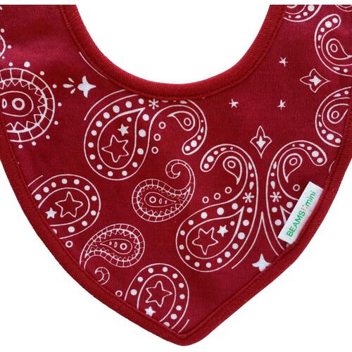 BEAMS mini ブーメラン型スタイ 2枚組 ビームスミニ(ネイビー×フリー) ベビーザらス限定