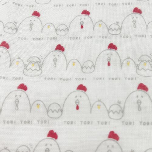 日本製 ガーゼハンカチ5枚入り にわとり柄 ベビーザらス限定