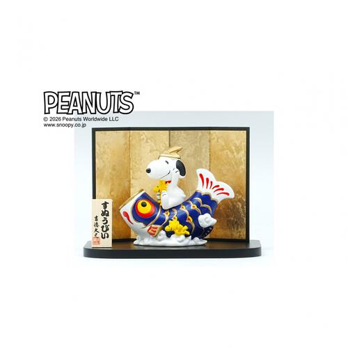 スヌーピー&ウッドストック鯉乗り（183050）