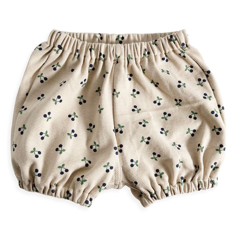 新品タグ『オイリリー』かぼちゃパンツ 86 リバティ 柄 パンツ ミルフルール柄 mille fleurs オムツ