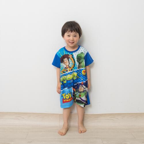 ディズニー ボトムレスパジャマ  トイストーリー ブルー&times;100cm