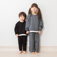 【Babies&ldquo;R&rdquo;Us&times;】機能性おばけ ドライスウェット ワイドパンツ グレー&times;140cm