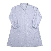 Petit jouet for maternity プティジョエット 長袖テーラーパジャマ 腹巻レギンス スムース わたげ柄(ライトブルー×M-L)