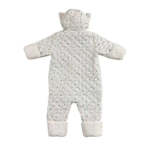 ジャンプスーツ くまみみ ホシツキ柄 ホワイト×70cm ベビーザらス限定