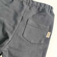 ベビーザらス限定　COJIKA 10分丈デイリーパンツ 無地 ミニ裏毛(ブラック&times;95ｃｍ)