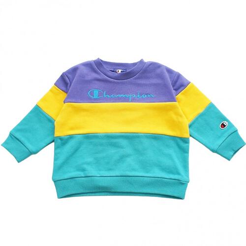 【Champion】長袖切替トレーナー グリーン×100cm ベビーザらス限定