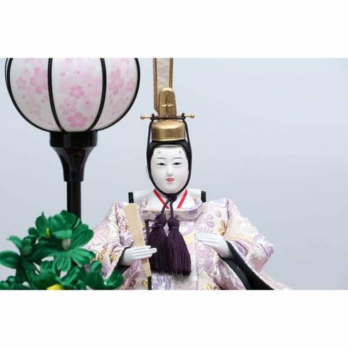 【雛人形】ケース飾り 親王飾り「桜模様黒塗」(322611)ひな人形 ひな祭り お雛様 おしゃれ トイザらス・ベビーザらス限定【メーカー直送】